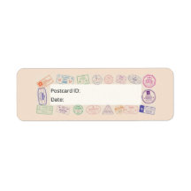 Passerkort-ID för Frimärke