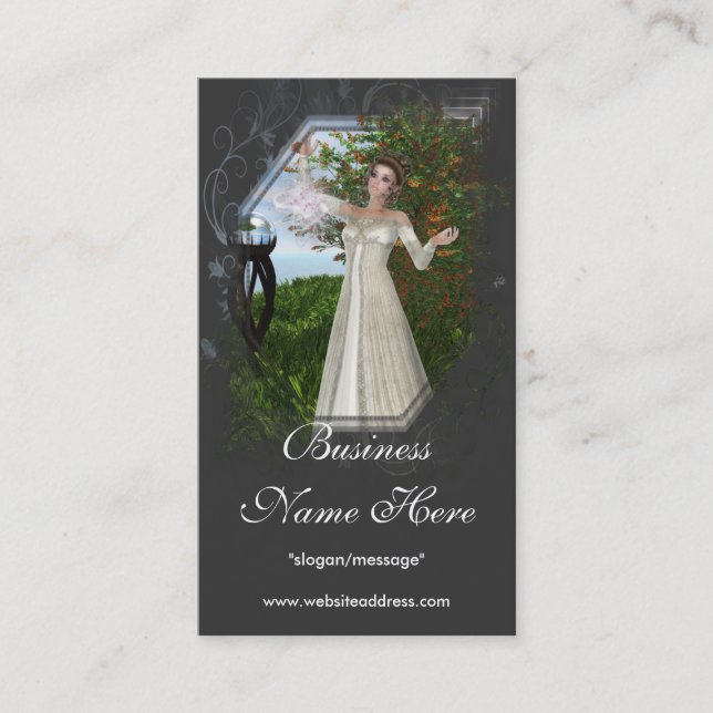 "Passet" D2 - magiska Themed visitkortar Visitkort (Framsida)