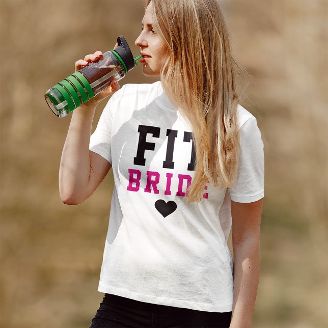 Passformad Brud Framtida Fru Bröllop Gym Dam T-shirt (Skapare uppladdad)