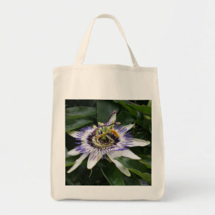 Passiflora 1 Floral Photography matkasse Tygkasse