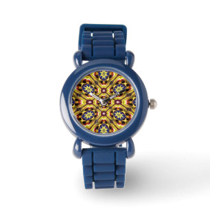 Passiflora Caerulea Mönster Armbandsur