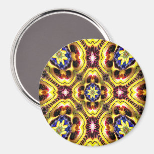 Passiflora Caerulea Mönster Magnet