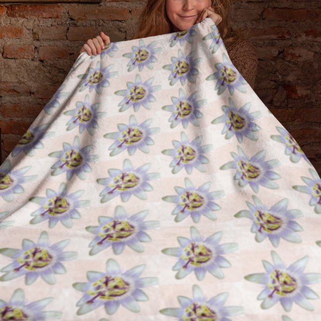 Passiflora Fleece Blanket (Skapare uppladdad)