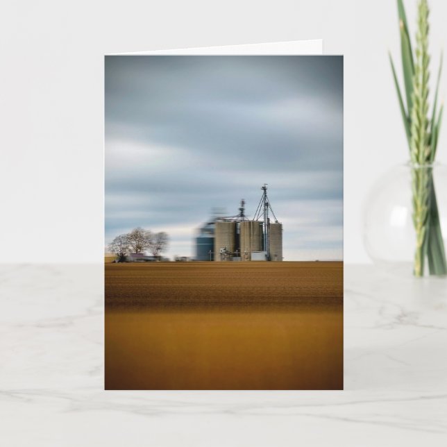 Passing through central Illinois on I-55 Kort (Framsida)