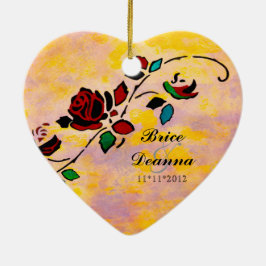 Passion Biet Wedding Favor Ornament