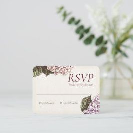 PASSION | Bröllopsinbjudan RSVP Tilläggskort