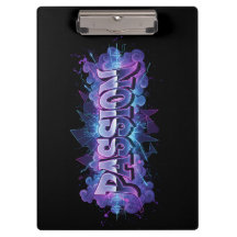Passion Cyberpunk-typografi – Livlig modernt ord