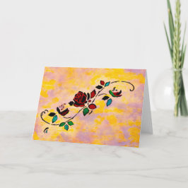 Passion Delart hälsningskort Kort