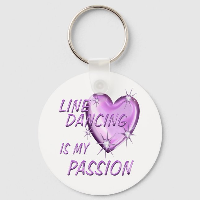 PASSION FÖR LINJEDANKNING NYCKELRING (Framsida)