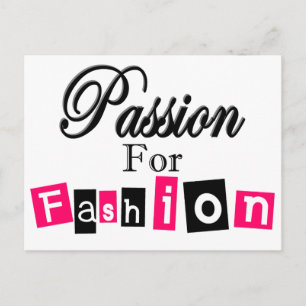 Passion för Mode Vykort
