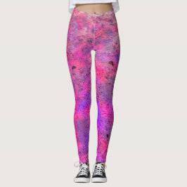 Passion för Rosa Mönster Leggings