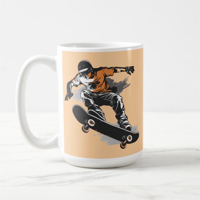 Passion,Frihet,Konst Kaffemugg (Vänster)