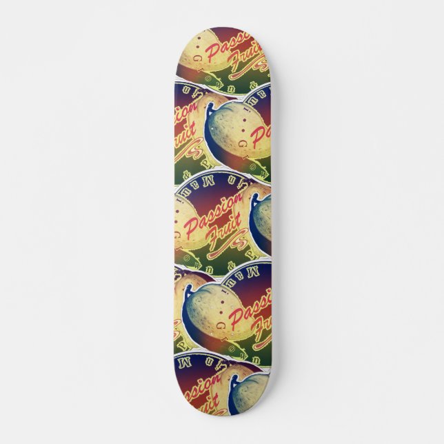 Passion Fruit Mini Skateboard Bräda 18,5 Cm (Framsida)