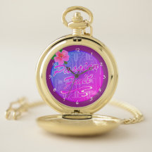 Passion Fruit Pocket Watch