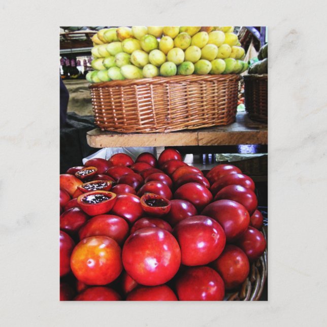 Passion Fruits Portugal Postcard Vykort (Framsida)