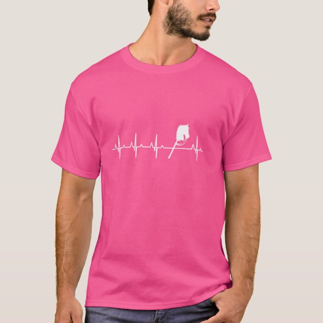 Passion hobby-häst t shirt (Framsida)