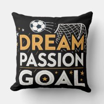 Passion Måls Motivations Kudd