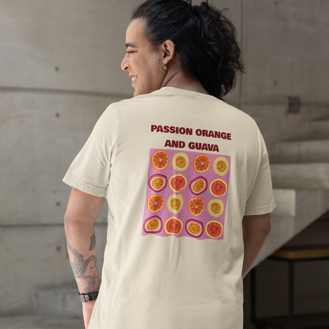 Passion Orange Guava Hawaiian Tropical Fruit  T Shirt (Skapare uppladdad)