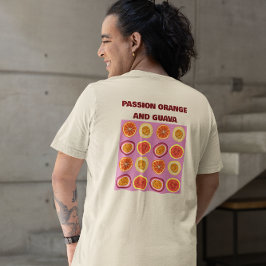 Passion Orange Guava Hawaiian Tropisk Frukt T Shirt