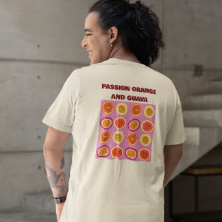 Passion Orange Guava Hawaiian Tropisk Frukt T Shirt