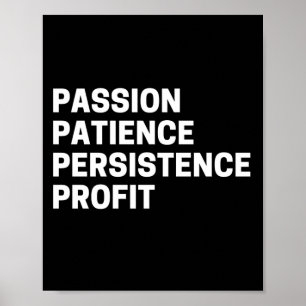 Passion Patientöverlevnad - Idéinspiration Poster