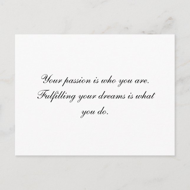 Passion Vykort (Framsida)