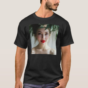Passionate Crimson: Gudinna för Dawn Rouge T Shirt
