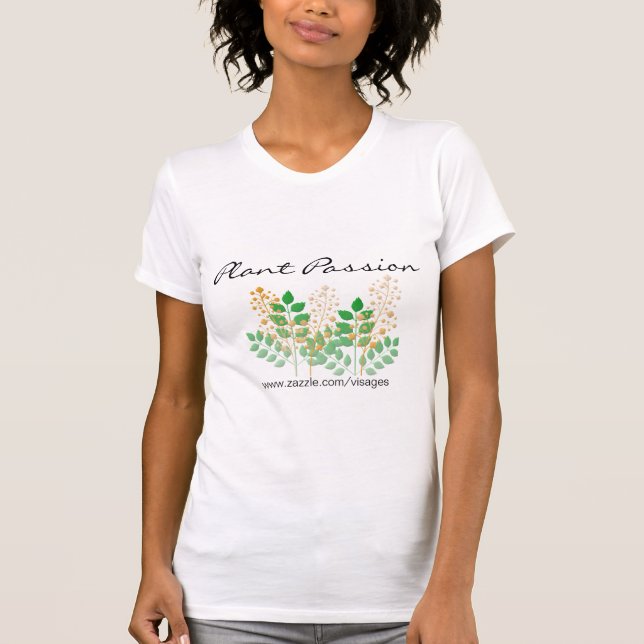 Passionate Gardener T Shirt (Framsida)