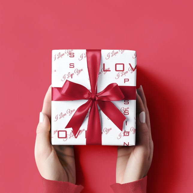 Passionate Kärlek | Alla hjärtans dag Presentpapper (Skapare uppladdad)