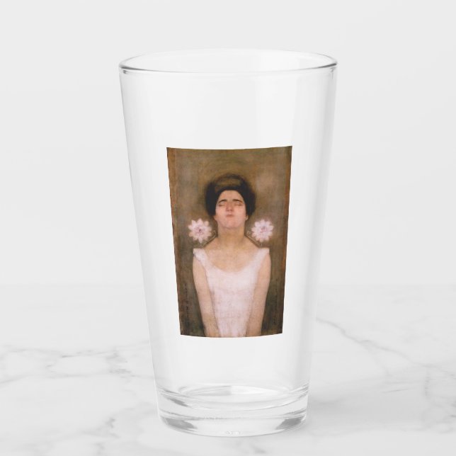 Passionblomma Woman (av Piet Mondrian) Glaskopp (Framsida)