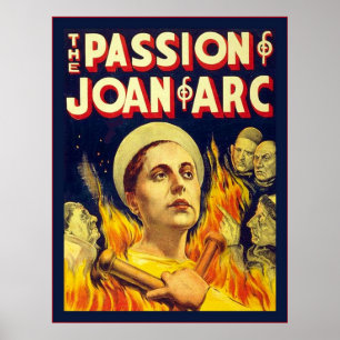Passionen av Joan av affischen för film för Poster
