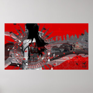 Passionen av RÖTT Poster
