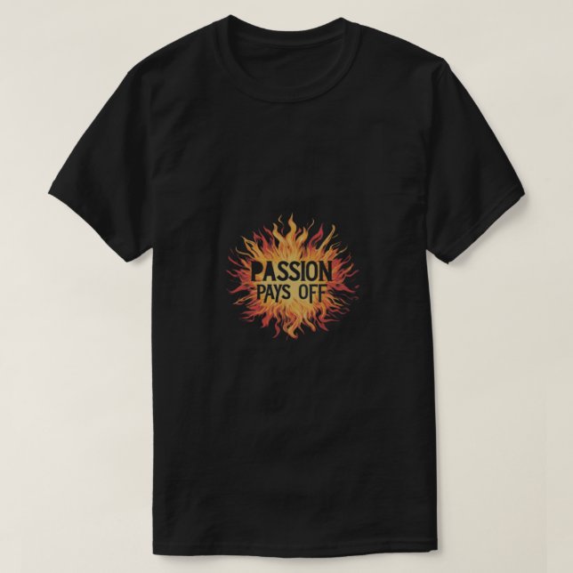 PASSIONEN BETALAR AV T-Shirt (Design framsida)