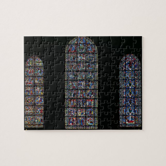 Passionen, nativityen och träd av Jesse (s Pussel (Horisontell)