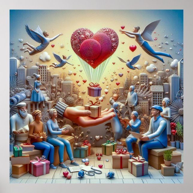 Passionens Porträtt Poster (Framsidan)