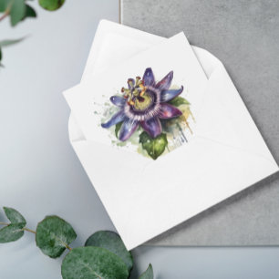 Passionerad Lila Passion Flower
