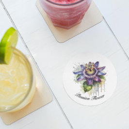 Passionerad Lila Passion Flower Underlägg