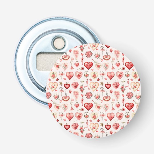 Passionerad palett: Valentine Embellishments Flasköppnare (Framsidan)