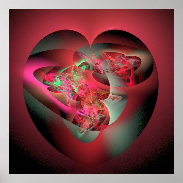 Passionerad turbulens Skriv ut Poster (Framsidan)