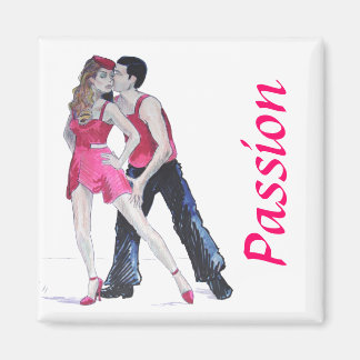 Passionerade dansare Strikt Kom Dancing Magnet