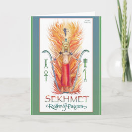 Passionerat Sekhmet kort