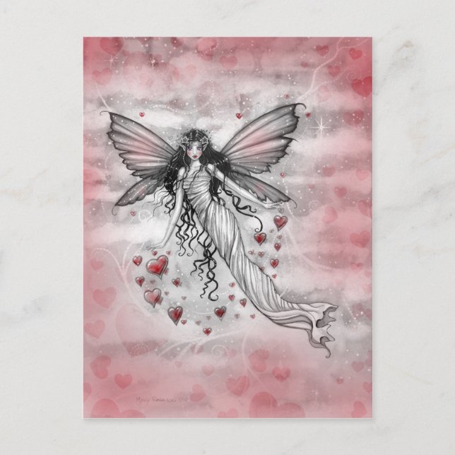 Passionerat vykort för Himmel Valentine (Framsida)