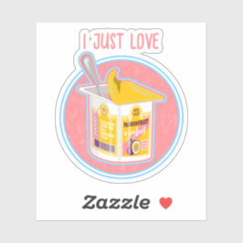 Passionfruyogurt Klistermärken