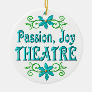 PassionglädjeTheatre Julgransprydnad Keramik