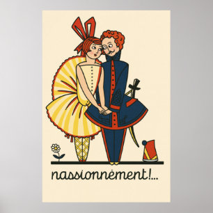Passionnément! av Elsie Denise Millon Poster