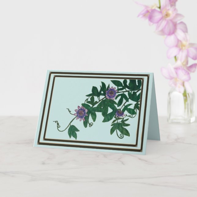 Passionsblomma Vin Kort (Orkide)