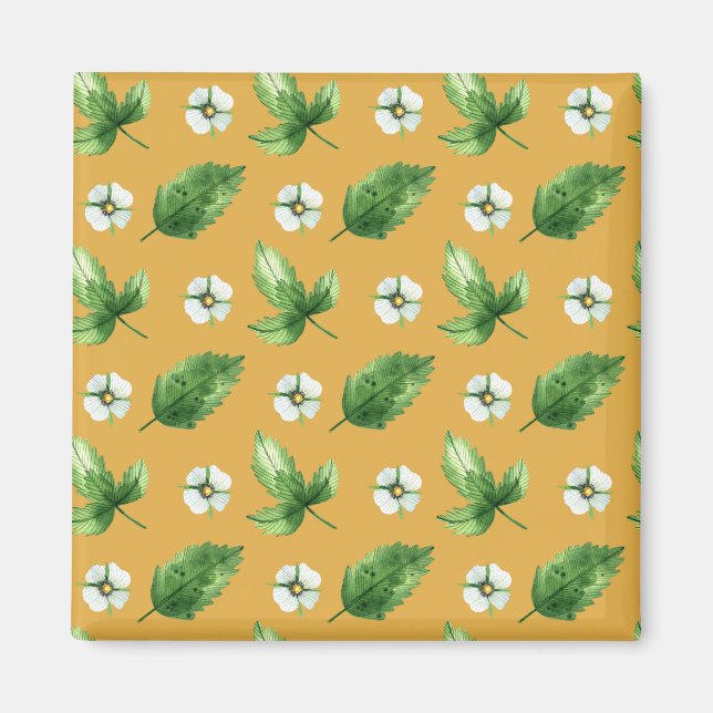 Passionsblomma Vin Magnet (Framsidan)