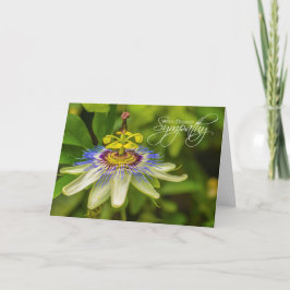 Passionsblommans djupaste sympatikort kort