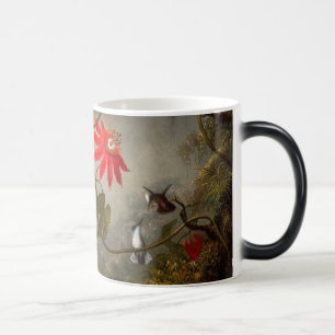 Passionsblommor med Hummingbird Heade Magisk Mugg