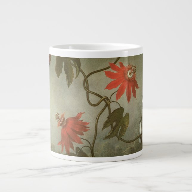 Passionsblommor och kolibrier av Martin J Heade Jumbo Mugg (Framsidan)